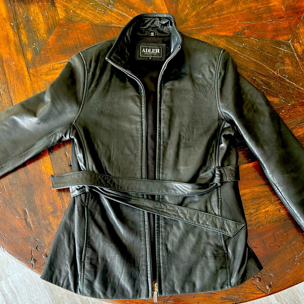 Genuine Lambskin Black Leather Jacket